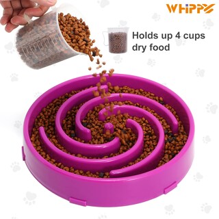 Foto 6 | Foto 6 | Cuenco Para Perros Slow Feeder Whippy, Grande, Morado Para Perros Grandes - Venta Internacional.