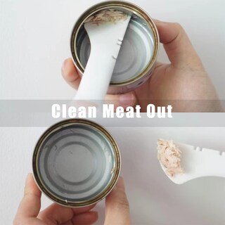 Foto 4 | Foto 4 | Tapa Para Latas Y Cuchara Meow&woof Para Comida Para Gatos, Sin Bpa - Venta Internacional.