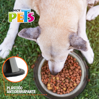 Foto 5 | Foto 5 | Fancy Pets Plato Ligero De Acero Inoxidable Para Perro Tamaño 24 Onzas O 680 Gramos