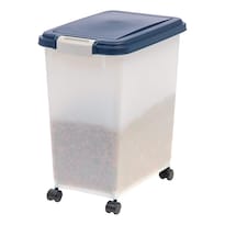 Recipiente De Almacenamiento De Comida Para Perros Iris Usa  Hermético  Capacidad De 30 Kg - Venta Internacional.