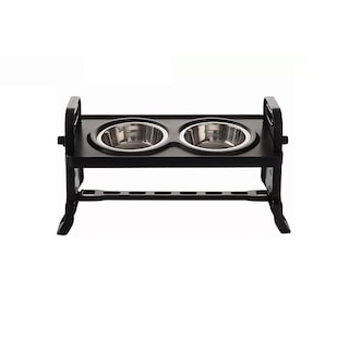 Foto 1 | Foto 1 | Comedero Elevado Eo Safe Imports Esi-8427 color Negro para Mascotas Plato Plegable