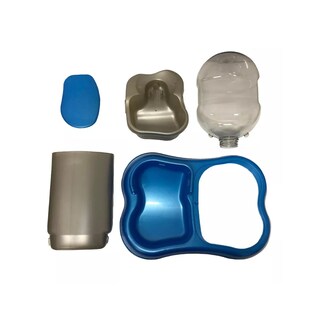Foto 4 | Foto 4 | Dispensador Comedero y Bebedero 2 En 1 para Mascotas Eo Safe Imports Esi-8812 Azul