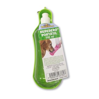 Foto 1 | Foto 1 | Bebedero Portátil para Hidratar a tu Mascota Perrísimo Verde 500 ml