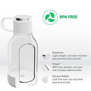Foto 3 | Foto 3 | Botella De Agua Con Cuenco Para Perros Adjunto Asobu Tritan De 1,5 L - Venta Internacional.