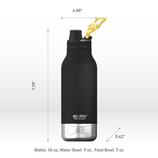 Foto 5 | Foto 5 | Botella De Agua Asobu Dog Buddy Con Cuenco De Agua Para Perros De 1 Litro - Venta Internacional.