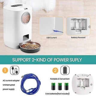 Foto 5 | Foto 5 | Comedero Para Mascotas Smart Automatic, 4,5 L, Para Perros Y Gatos - Venta Internacional.