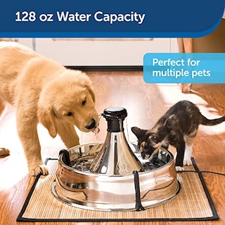 Foto 2 | Foto 2 | Fuente De Agua Para Mascotas Petsafe Stainless 360 - 3.8l Con Filtros - Venta Internacional.