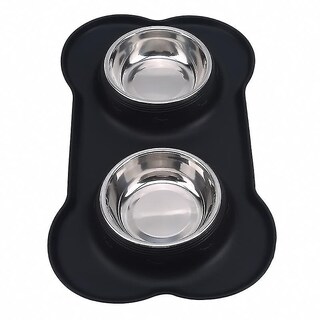 Foto 4 | Foto 4 | Dispensador De Comida De Acero Inoxidable Para Perros Para Viajes Al Aire Libre - Venta Internacional.