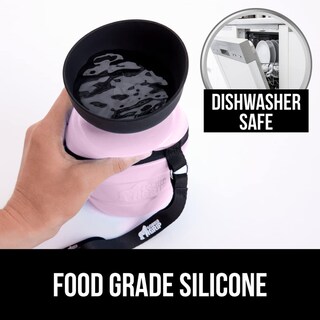 Foto 6 | Foto 6 | Botella De Agua Portátil Para Perros Gorilla Grip, A Prueba De Fugas, 600 Ml - Venta Internacional.