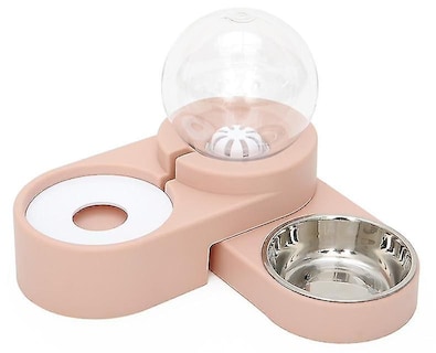 Foto 1 | Foto 1 | Fuente De Agua Para Mascotas Huoguo Bubble Automatic 1.8l Rosa - Venta Internacional.