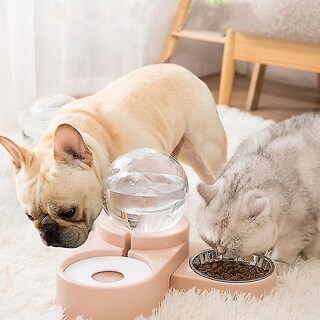 Foto 5 | Foto 5 | Fuente De Agua Para Mascotas Huoguo Bubble Automatic 1.8l Rosa - Venta Internacional.
