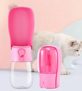 Foto 4 | Foto 4 | Botella De Agua Portátil Para Mascotas Y Perros Para Caminar, Viajes, 280 Ml - Venta Internacional.