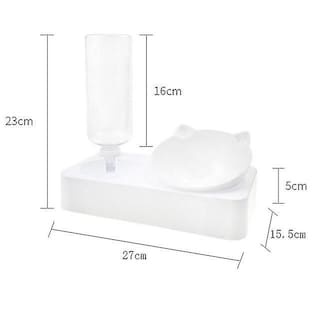 Foto 2 | Foto 2 | Cuencos Dobles Huoguo Para Gatos Y Perros Con Dispensador Automático De Agua - Venta Internacional.