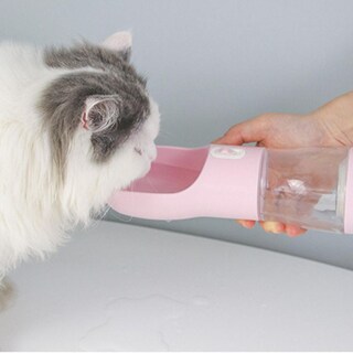Foto 4 | Foto 4 | Dispensador De Agua Portátil Para Viajes Con Botella De Agua Para Perros Con Comida - Venta Internacional.