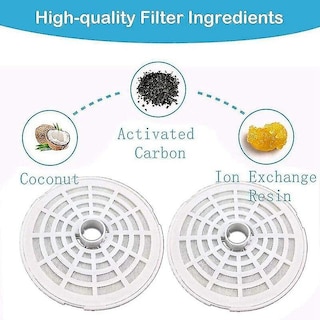 Foto 5 | Foto 5 | Fuente De Agua Para Mascotas Huoguo De 1,6 L Con 4 Filtros Para Gatos, Color Blanco - Venta Internacional.