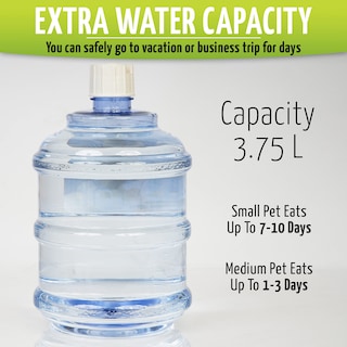 Foto 4 | Foto 4 | Agua Para Mascotas Zone Tech De Primera Calidad, 3,7 Litros, Autodispensable - Venta Internacional.