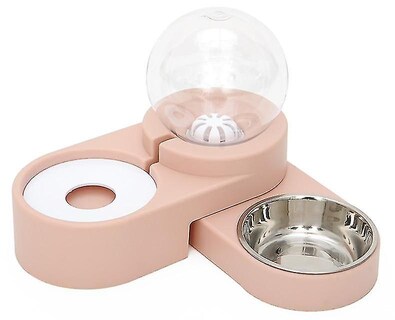 Foto 1 | Foto 1 | Fuente Automática De Agua Para Gatos Pet Bubble, 1,8 L, Rosa Huoguo - Venta Internacional.
