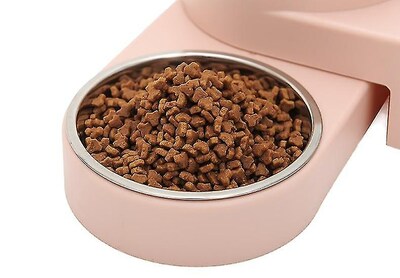 Foto 2 | Foto 2 | Fuente Automática De Agua Para Gatos Pet Bubble, 1,8 L, Rosa Huoguo - Venta Internacional.
