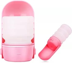 Botella De Agua Portátil Para Mascotas Huoguo Travel Con Capacidad De 300 Ml - Venta Internacional.