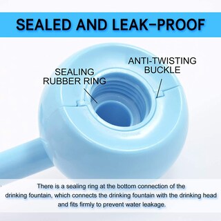 Foto 4 | Foto 4 | Botella Dispensadora De Agua Para Perros Wishlotus Antigoteo Dog Kennel - Venta Internacional.