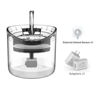 Foto 1 | Foto 1 | Dispensador De Agua Para Mascotas Sanlin Beans Transparente 1.8l Para Gatos - Venta Internacional.