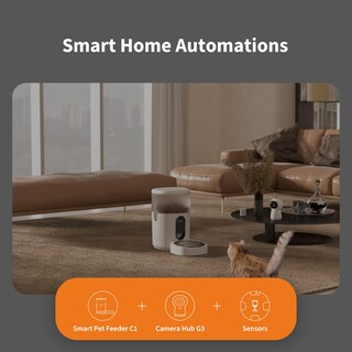 Foto 7 | Foto 7 | Comedero Inteligente Para Mascotas Aqara C1 Para Perros Y Gatos Con Capacidad De 4 Litros - Venta Internacional.