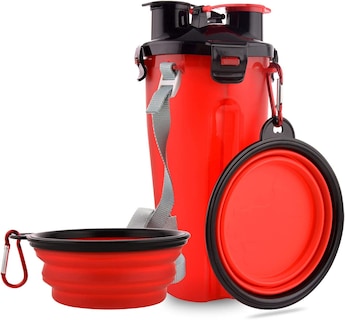 Foto 4 | Foto 4 | Botellas De Agua De Viaje Para Perros, Cuencos Plegables 2 En 1 | Huoguo - Venta Internacional.