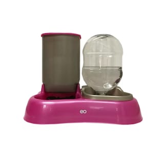 Foto 1 | Foto 1 | Dispensador Comedero Y Bebedero 2 En 1 Mascotas Eo Safe Imports Esi-8813-1 Rosa