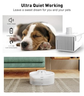 Foto 6 | Foto 6 | Fuente De Agua Para Perros Npet Df10 5l Con Kit De Limpieza Y Filtro - Venta Internacional.