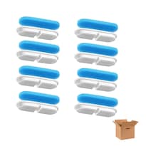 Filtros Lab.g Fuentes Mascotas Repuesto Para Bebedero 8 Pzs Blanco Azul