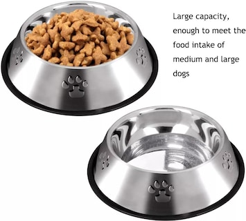 Foto 4 | Foto 4 | Recipientes de Alimento Beluga Spielwaren GmbH color Plata para Mascota 2 Piezas