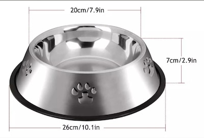 Foto 5 | Foto 5 | Recipientes de Alimento Beluga Spielwaren GmbH color Plata para Mascota 2 Piezas