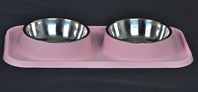 Foto 1 | Foto 1 | Alfombrilla De Silicona Para Alimentación De Mascotas, Impermeable Y Antideslizante, Rosa - Venta Internacional.