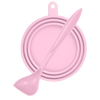Foto 1 | Foto 1 | Tapa De Silicona Para Mantener Frescos Los Alimentos Enlatados Para Perros Con Cuchara Huoguo - Venta Internacional.