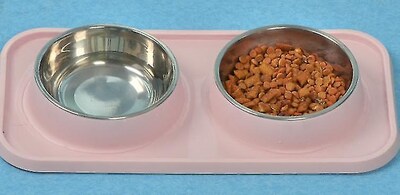 Foto 5 | Foto 5 | Alfombrilla De Silicona Para Alimentación De Mascotas, Impermeable Y Antideslizante, Rosa - Venta Internacional.