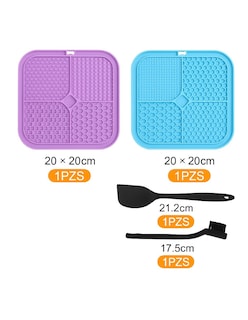 Foto 3 | Foto 3 | 2pz Tapete Para Lamer Con Ventosa De Reducir Ansiedad