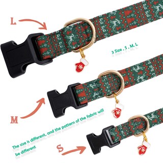 Foto 4 | Foto 4 | Collar Navideño Para Perros De Algodón Con Pajarita Para Perros Pequeños, Medianos Y Grandes - Venta Internacional.