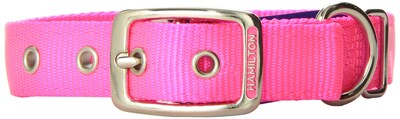 Foto 1 | Foto 1 | Collar Para Perro Hamilton Double Thick Nylon Deluxe Hot Pink - Venta Internacional.