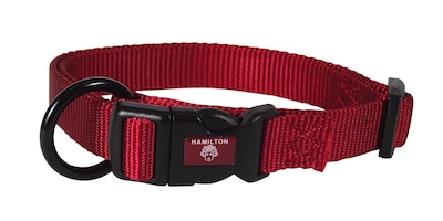 Foto 1 | Foto 1 | Collar Para Perro Hamilton Ajustable De Nailon Rojo 2,54 X 45-66 Cm - Venta Internacional.