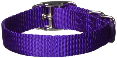 Foto 1 | Foto 1 | Collar Para Perro Hamilton Deluxe De Nailon Morado 1,6 X 35-50 Cm - Venta Internacional.