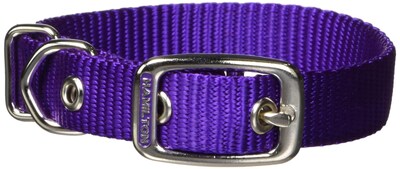 Foto 2 | Foto 2 | Collar Para Perro Hamilton Deluxe De Nailon Morado 1,6 X 35-50 Cm - Venta Internacional.
