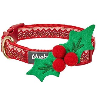 Foto 4 | Foto 4 | Collar Para Perro Blueberry Pet Christmas Zigzag Chevron Large - Venta Internacional.
