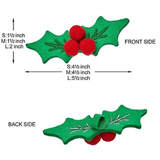 Foto 5 | Foto 5 | Collar Para Perro Blueberry Pet Christmas Zigzag Chevron Large - Venta Internacional.