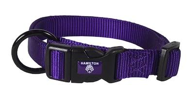 Foto 1 | Foto 1 | Collar Para Perro Hamilton Ajustable De Nailon Morado 1,6 X 30-45 Cm - Venta Internacional.