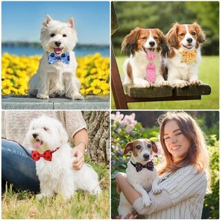Foto 5 | Foto 5 | Juego De Corbatas Para Perros Reginary, 100 Piezas, Para Perros Pequeños Y Medianos - Venta Internacional.