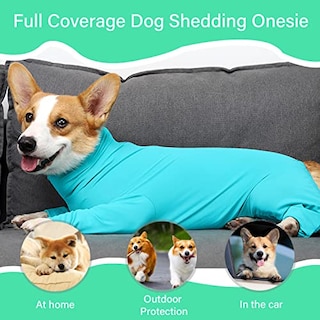 Foto 4 | Foto 4 | Mono Para Perros Ettane, Traje De Recuperación Después De La Cirugía, Azul, Talla Xl - Venta Internacional.