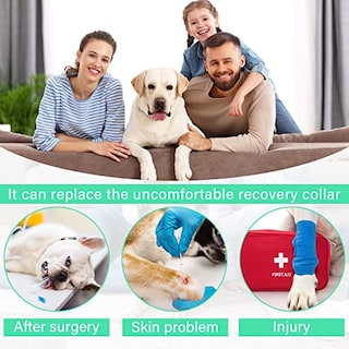 Foto 5 | Foto 5 | Mono Para Perros Ettane, Traje De Recuperación Después De La Cirugía, Azul, Talla Xl - Venta Internacional.
