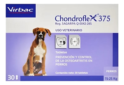 Foto 1 | Foto 1 | Virbac Chondroflex 375 Condroprotector Articular Para Perro 30 Tabs