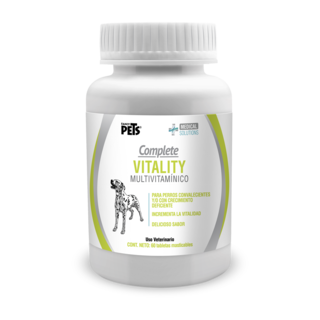 Foto 1 | Foto 1 | Multivitamínico para Perros Medical Solutions Vitality Tabletas Masticables 60 Tabletas