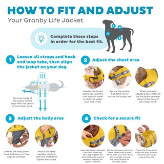 Foto 3 | Foto 3 | Chaleco Salvavidas Para Perros Outward Hound Granby Splash Yellow Xs - Venta Internacional.